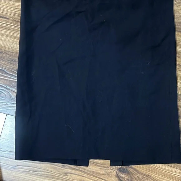 Ralph Lauren wool navy midi maxi pencil skirt, size 6 - Picture 2 of 7